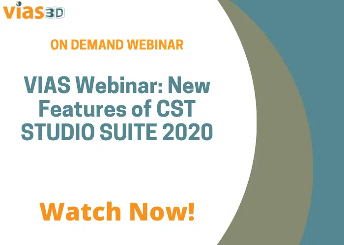 A webinar with the title of " as webinar : new features of cst studio suite 2 0 2 0 ".