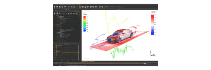 A car is shown in the computer screen.