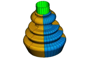 A 3 d image of the same structure as in the video.