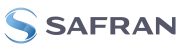 Safran corporate logo with blue swirl emblem
